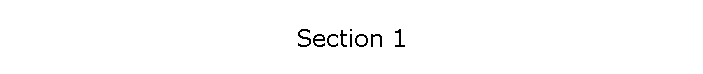 Section 1